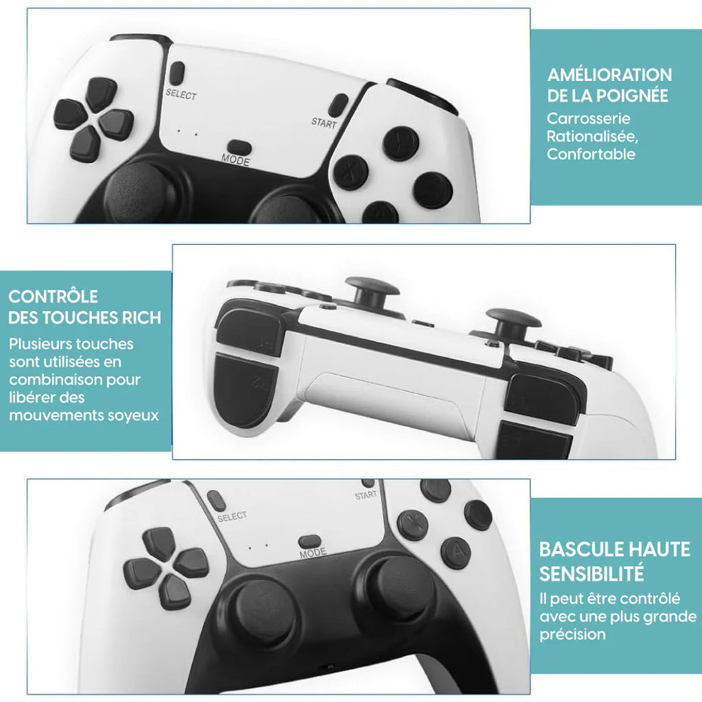 🎮 Console Retro Game 4K HDMI avec 20 000 Jeux + 2 Manettes Sans Fil