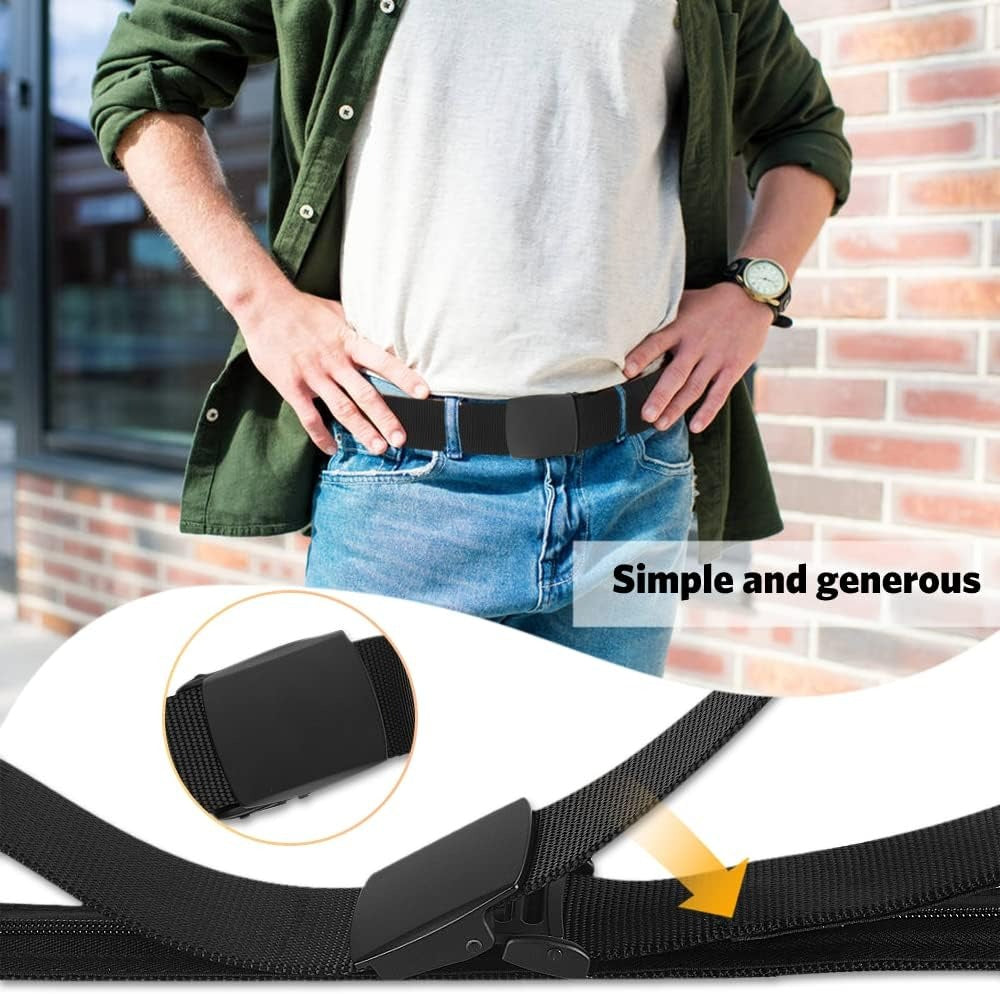 🔒 Ceinture Cache-Billets Sécurisée – L'accessoire Discret Pour Garder Votre Argent À L'abri
