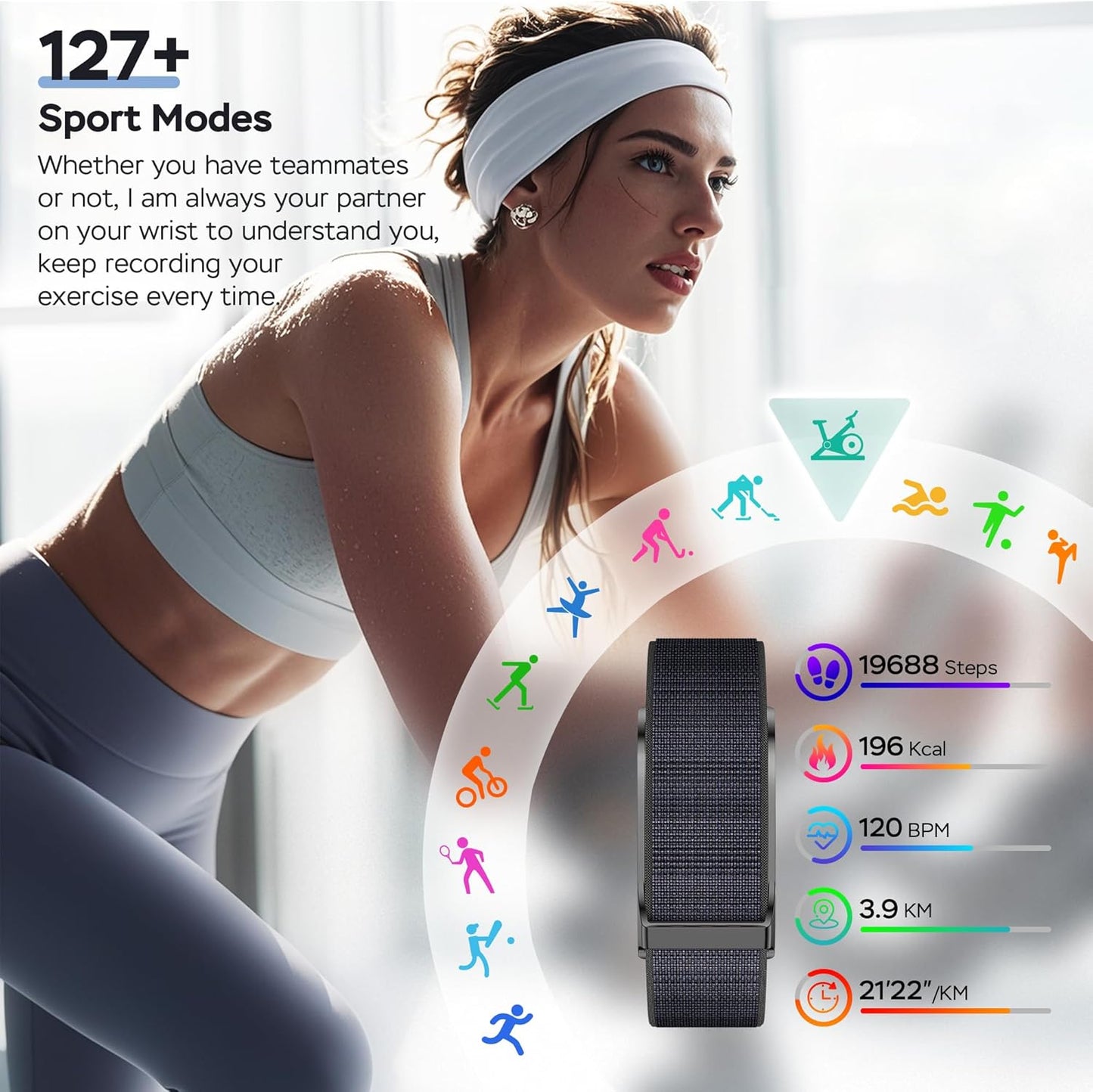 Montre-Bracelet Connecté Ruopoem – Votre Partenaire Santé et Sport au Quotidien⌚