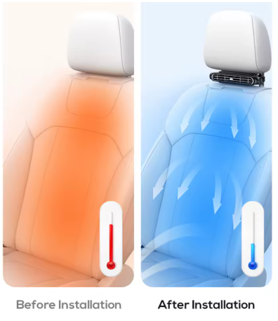 🧊 Ventilateur USB pour Siège de Voiture