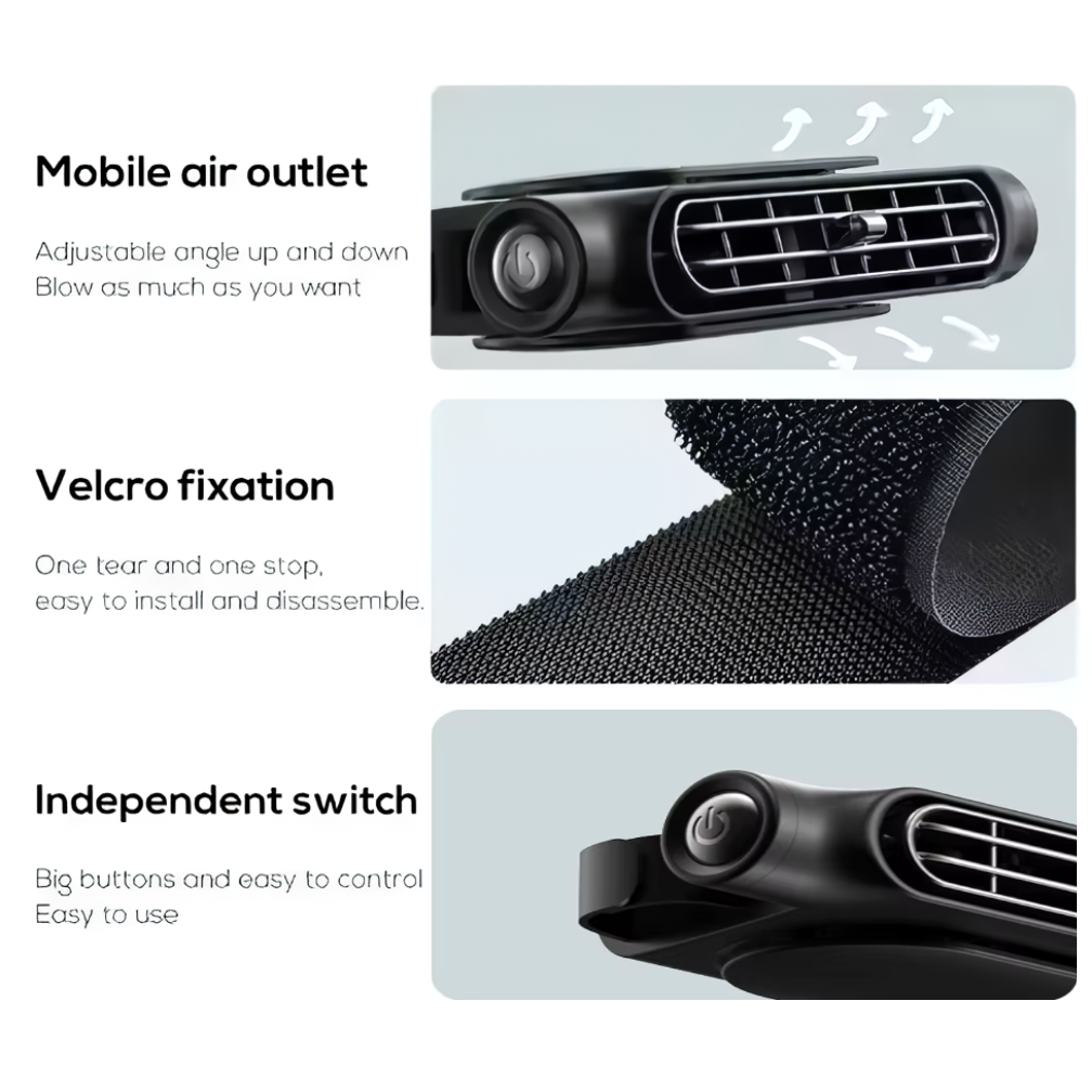 🧊 Ventilateur USB pour Siège de Voiture