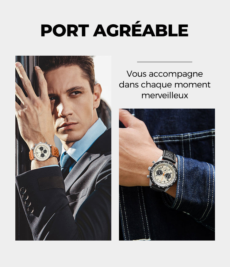 ⏳Offre spéciale à durée limitée⌛ Montre à quartz multifonction étanche pour homme