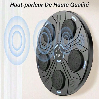 Machine De Boxe Murale Intelligente Avec Musique Électronique Bluetooth Et Gants