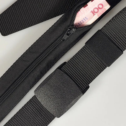 🔒 Ceinture Cache-Billets Sécurisée – L'accessoire Discret Pour Garder Votre Argent À L'abri