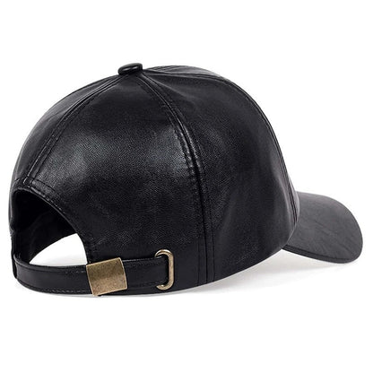 🧢 Casquette en Cuir Imperméable – L’Arme Stylée Contre la Pluie à Libreville 🇬🇦