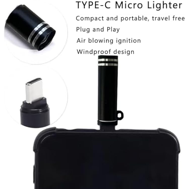 Briquet pour téléphone portable