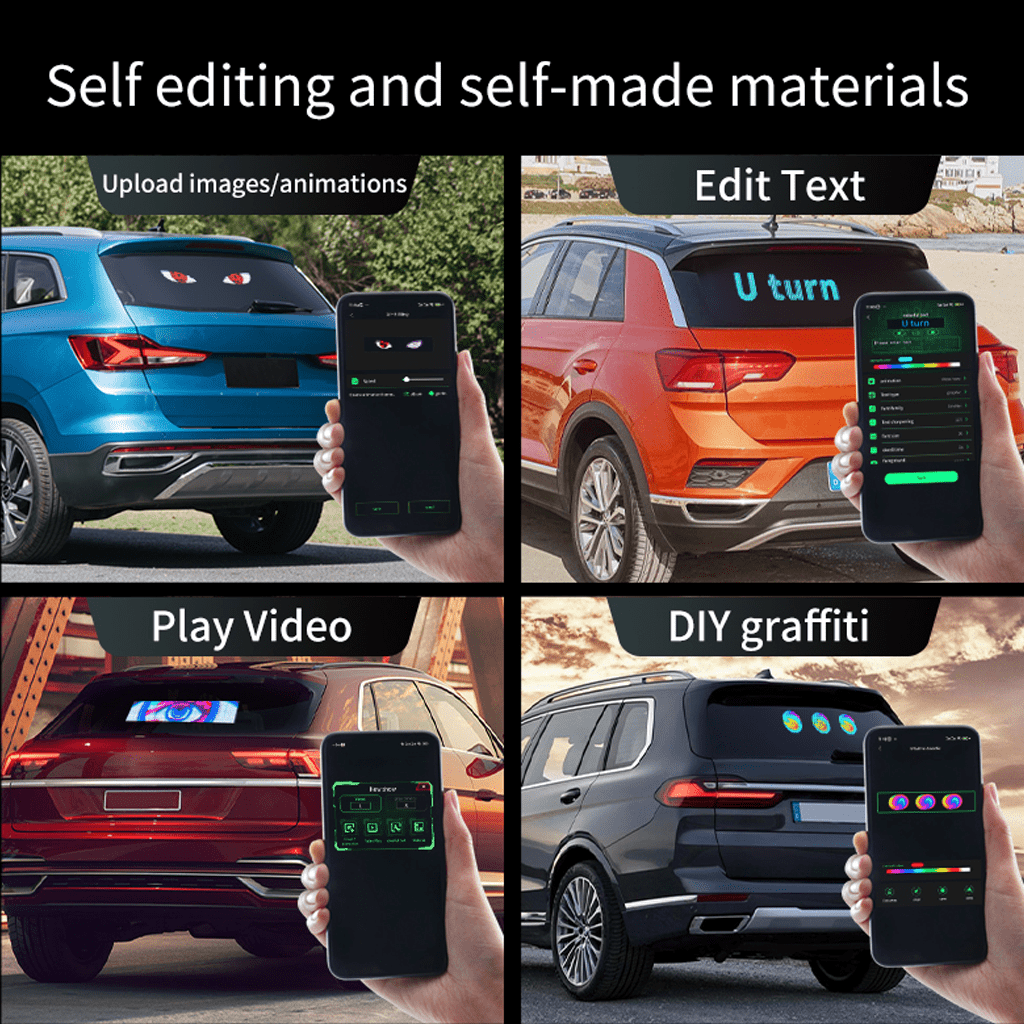 🚗 Car LED Display – Faites parler votre voiture