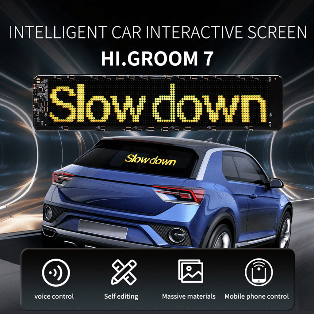 🚗 Car LED Display – Faites parler votre voiture