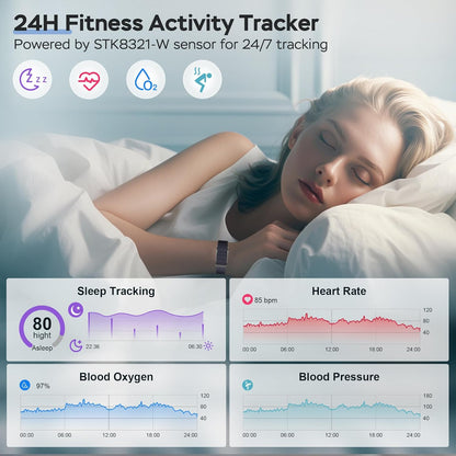 Montre-Bracelet Connecté Ruopoem – Votre Partenaire Santé et Sport au Quotidien⌚