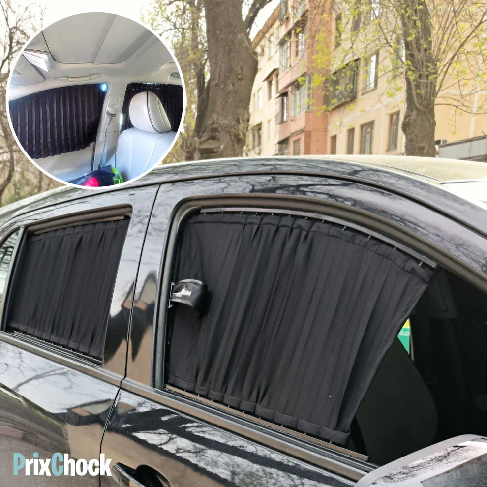 Rideaux Automobiles Noires Magnétiques Pour Vitres Latérales De Voiture