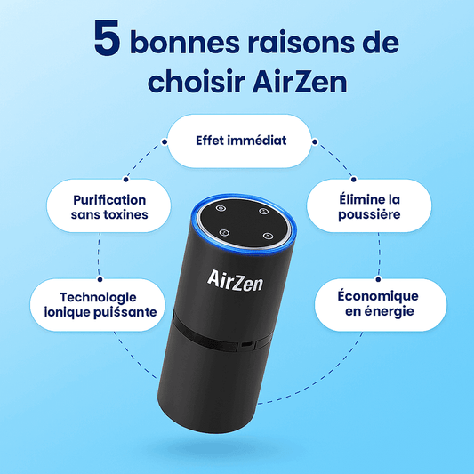 AirZen™ – Le purificateur d’air ionique