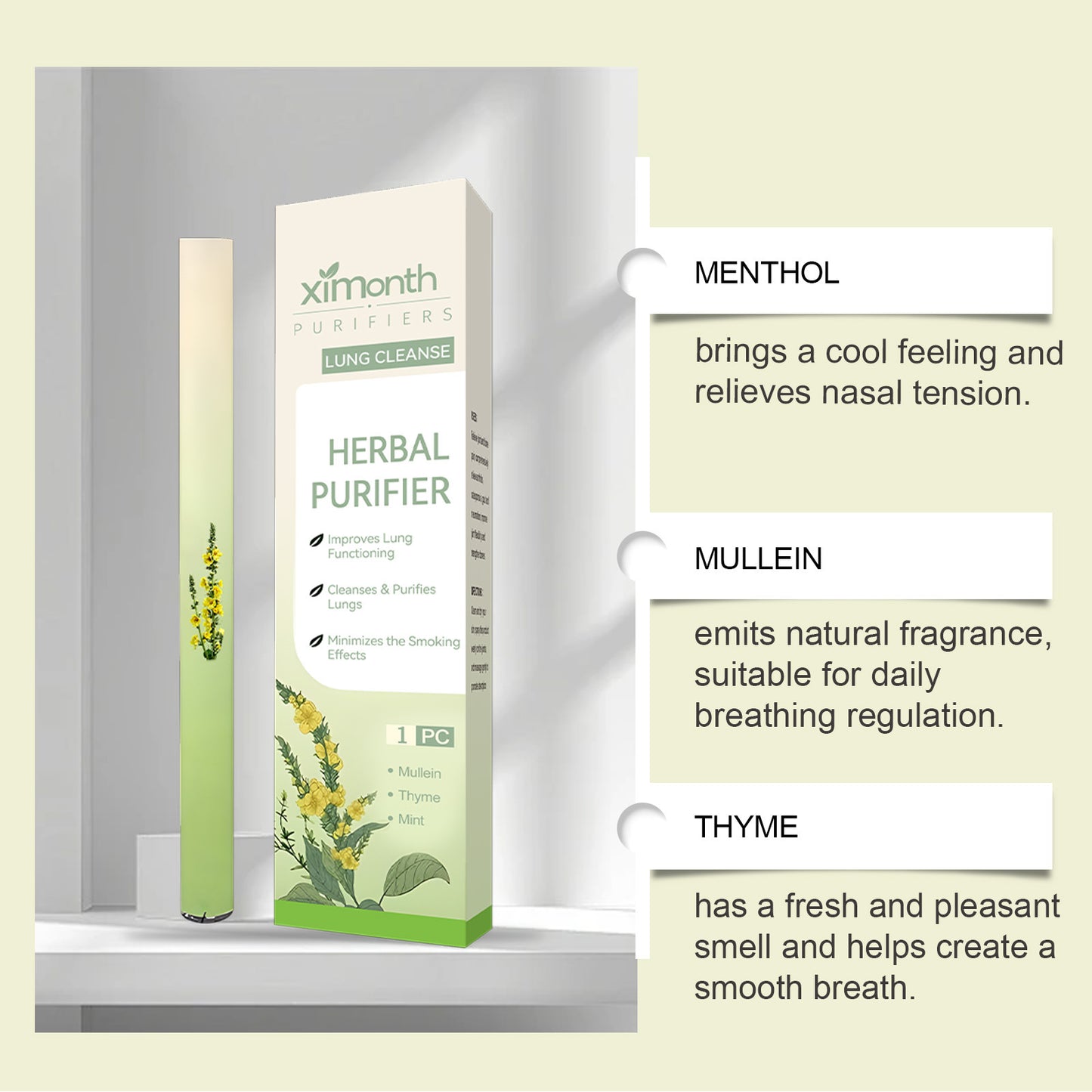 Diffuseur Herbal avec Extrait de Molène 🌿
