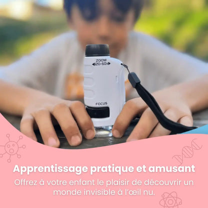MiniScope® de Poche pour Enfant – Zoom x 120