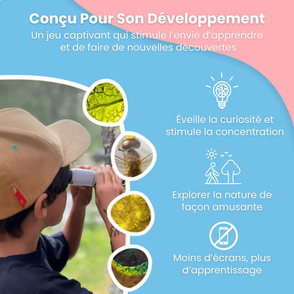 MiniScope® de Poche pour Enfant – Zoom x 120