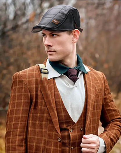 Béret en cuir tendance 2025 – Élégance assurée