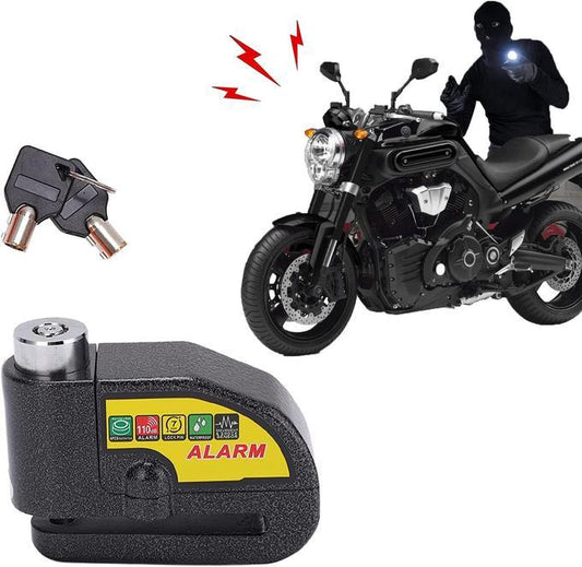 Protégez Votre Moto avec Un Verrou D'alarme Puissant G