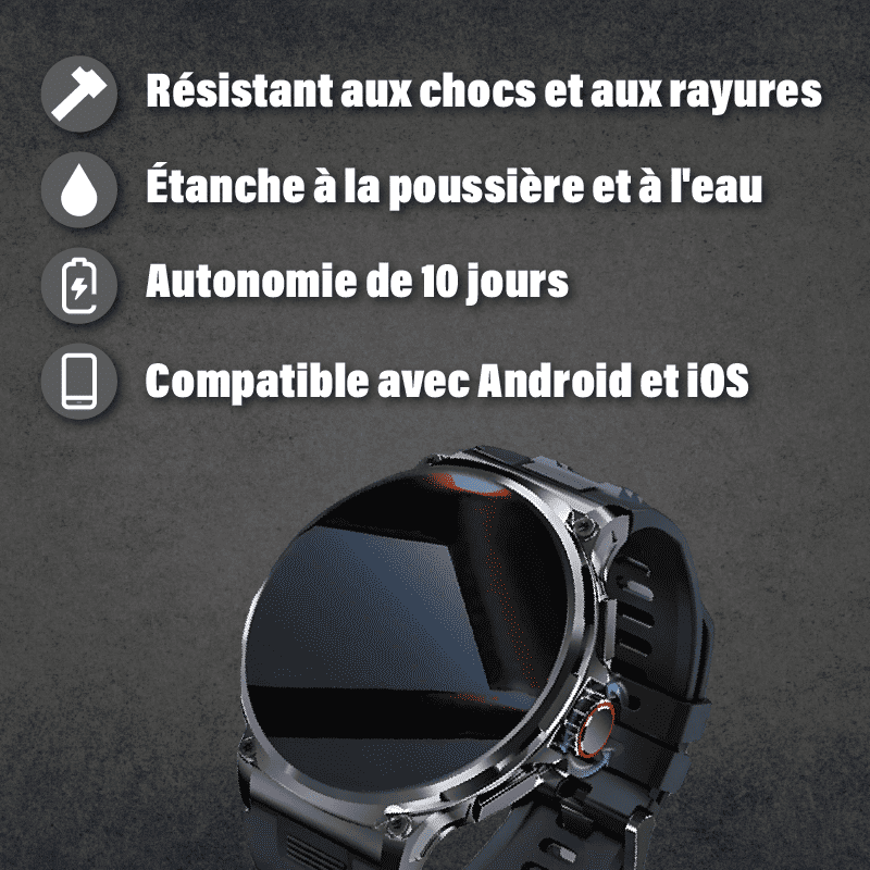 La montre connectée la plus robuste