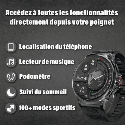 La montre connectée la plus robuste