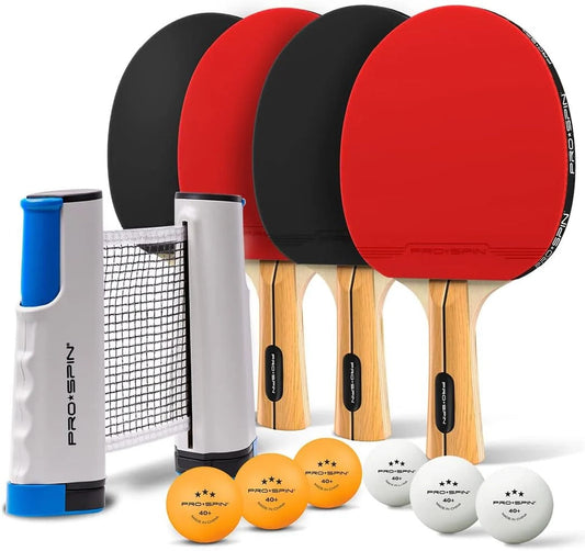 🏓 Kit Ping-Pong Complet et Portable : Plaisir Instantané à la Maison ou en Voyage !