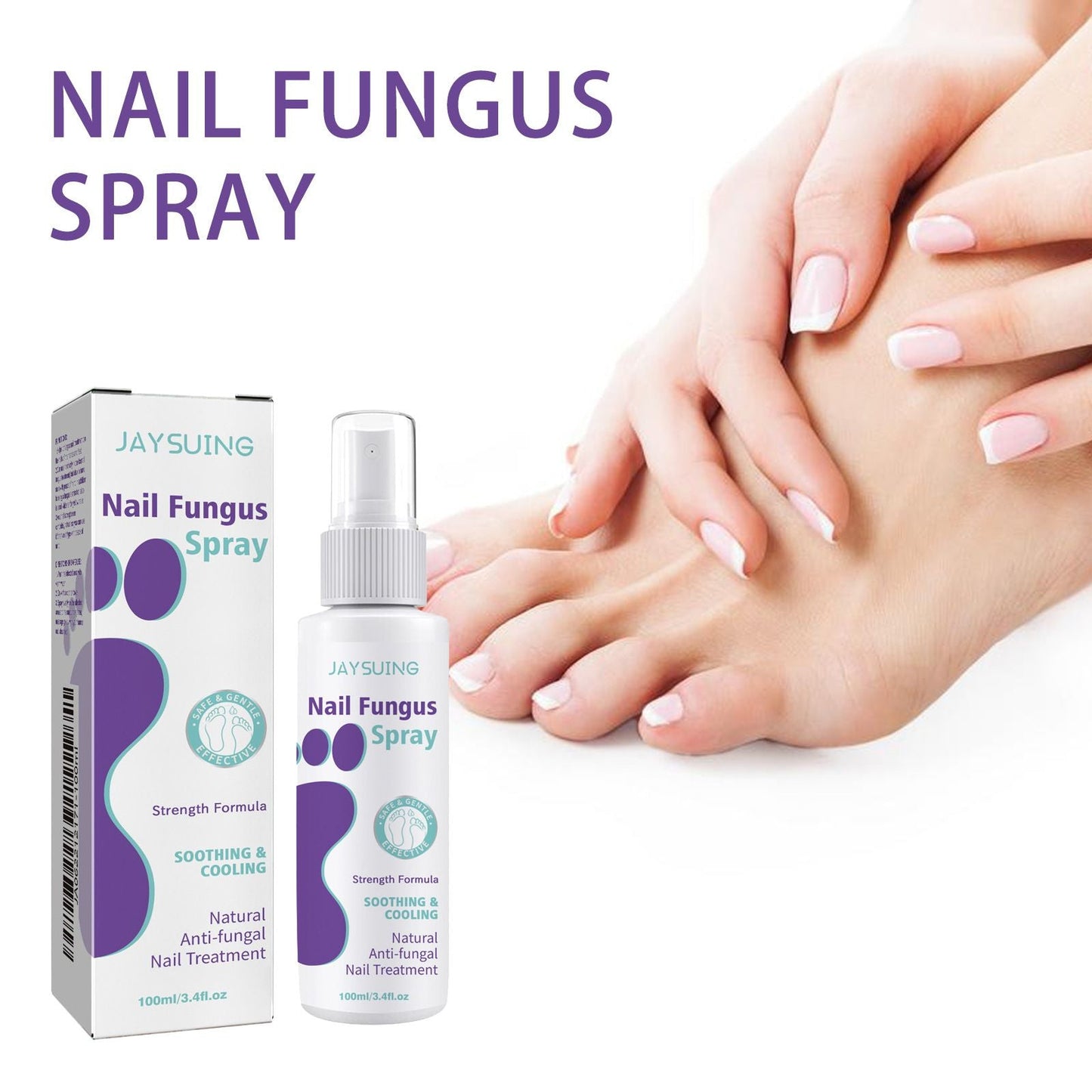 JaySuing Nail Fungus Spray – Natural Anti-Fungal Treatment for Nails