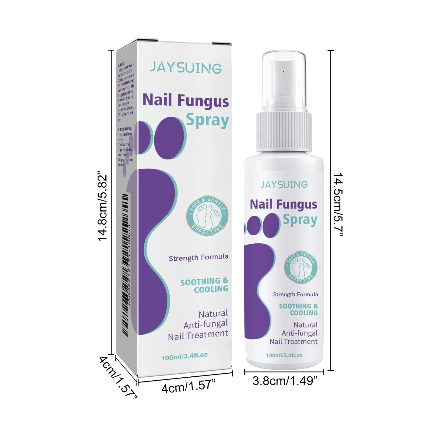 JaySuing Nail Fungus Spray – Natural Anti-Fungal Treatment for Nails
