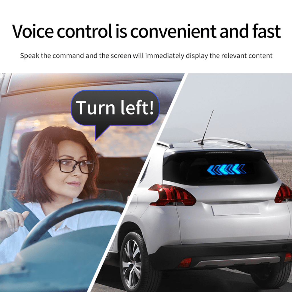 🚗 Car LED Display – Faites parler votre voiture