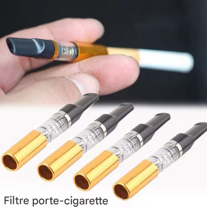 5 Porte-Cigarettes Deluxe – Réduction du Goudron & Filtration Haute Précision