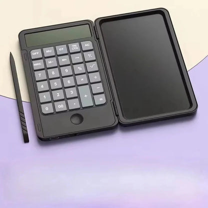 Calculatrice électronique scientifique avec tablette d'écriture LCD (3 IN 1)