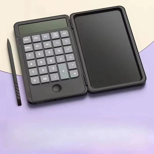 Calculatrice électronique scientifique avec tablette d'écriture LCD (3 IN 1)