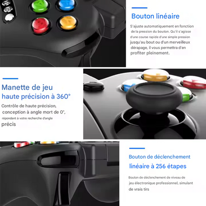 🎮 Manette de Jeu Sans Fil Bluetooth – Multi-Plateformes pour PC, Téléphone, iOS, Android et TV Box