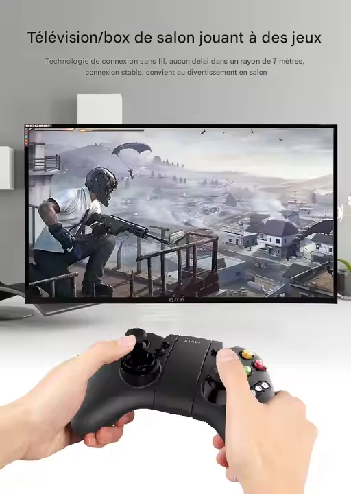 🎮 Manette de Jeu Sans Fil Bluetooth – Multi-Plateformes pour PC, Téléphone, iOS, Android et TV Box