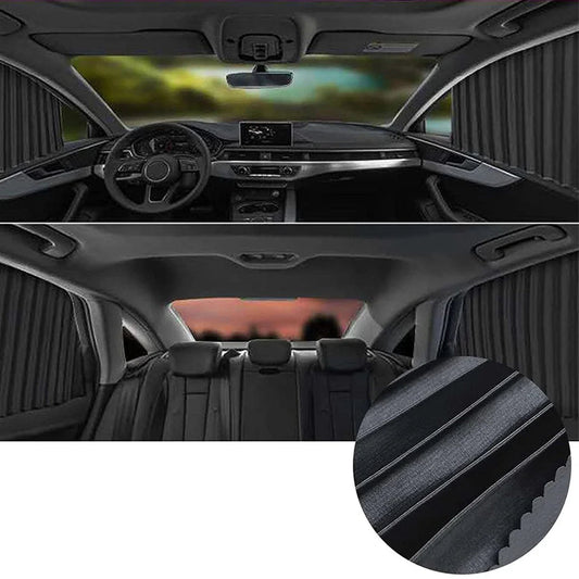 Rideaux Automobiles Noires Magnétiques Pour Vitres Latérales De Voiture