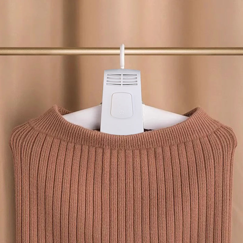Cintre électrique pliable et portable pour le séchage des vêtements